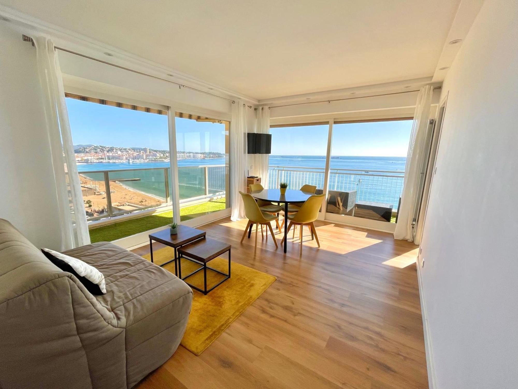 Frejus Plage - T2 -Vue Mer Feerique Екстериор снимка